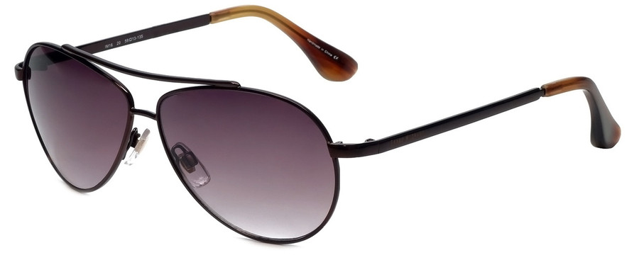 Isaac Mizrahi Designer Sunglasses IM16-20 in Dark Bronze with Rose Lens
