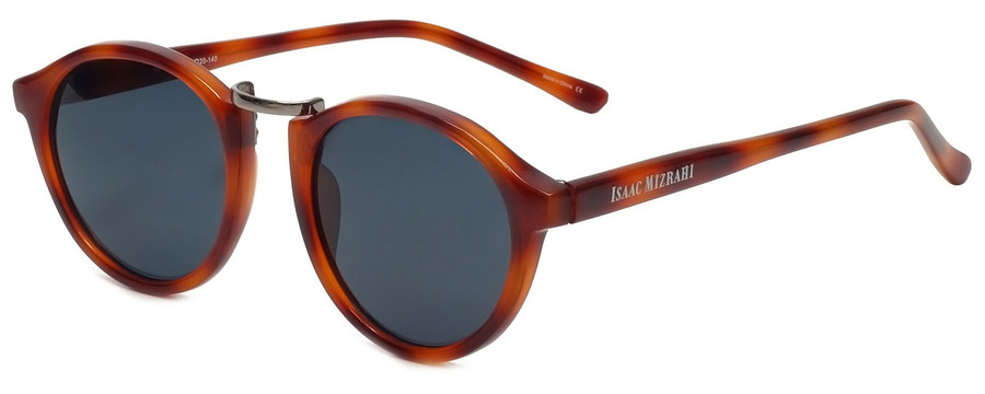 Isaac Mizrahi Designer Sunglasses IM89-25 Honey Tortoise & Grey Lens 47 mm Small
