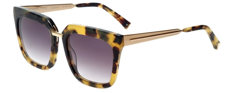 Kendall+Kylie Jenner Designer Sunglasses Karissa KK5017-281 Tokyo Tortoise 54mm