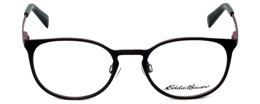 Eddie Bauer Authentic Designer Reading Glasses EB32205-BK-49mm Black Plum Purple
