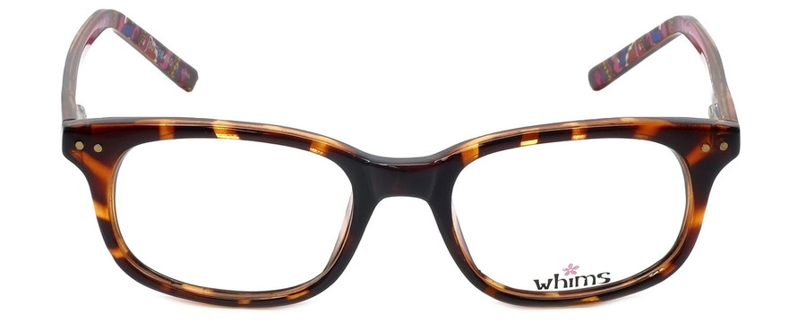 Whims Designer Eyeglasses TR5885AK in Tortoise Pink 50mm :: Custom Left & Right Lens