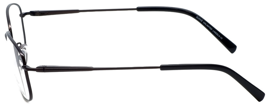 Ducks Unlimited Authentic Designer Reading Glasses Lincoln Charcoal Black 57mm