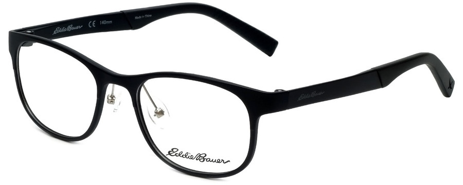Eddie Bauer Designer Reading Glasses EB32001-BK in Black with Blue Light Filter