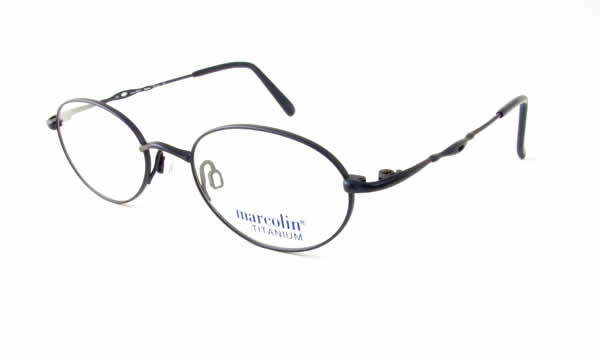 Marcolin Designer Eyeglasses 2030 in Blue 46mm:: Custom Left & Right Lens