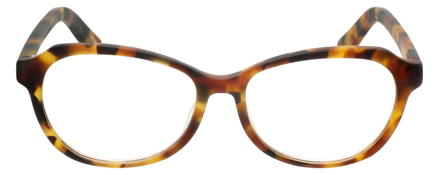 Front View of Eyebobs CPA 2738-19 Cateye Designer Reading Glasses Matte Tortoise Brown Gold 51mm