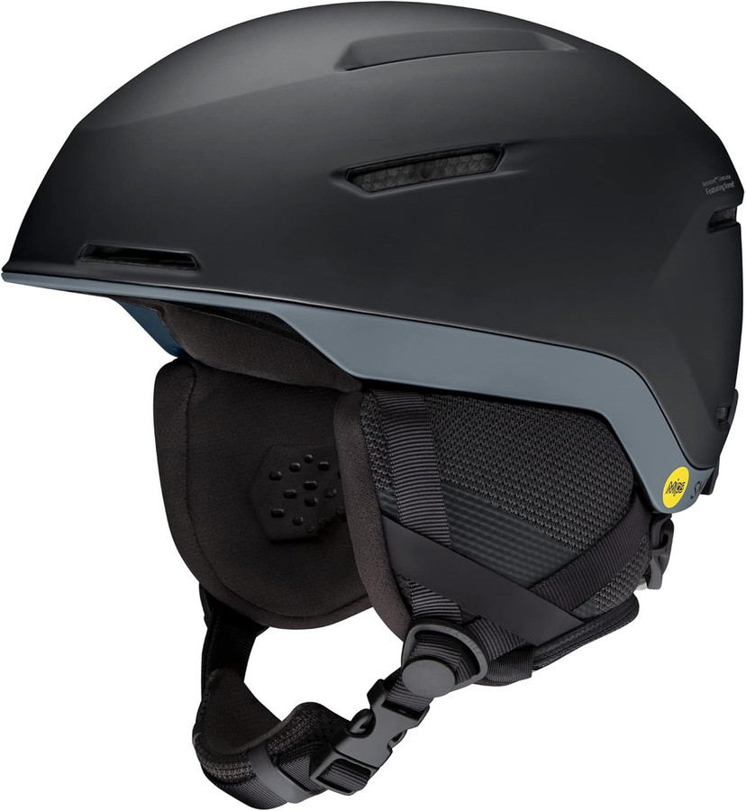 Primary image of Smith Optics Altus MIPS Unisex Snow Helmet - Matte Black/Charcoal, Small