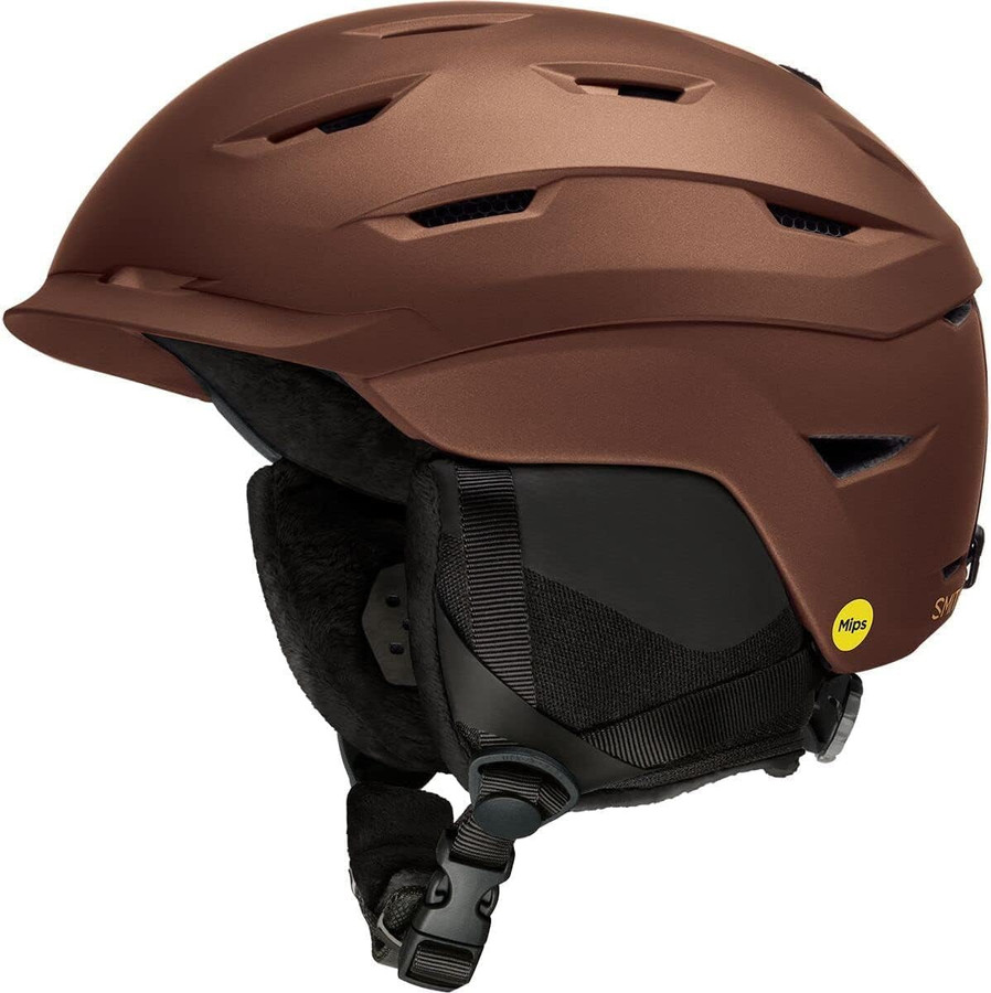 Primary image of Smith Optics Liberty MIPS Women's Snow Helmet - Matte Metallic Sepia, Large