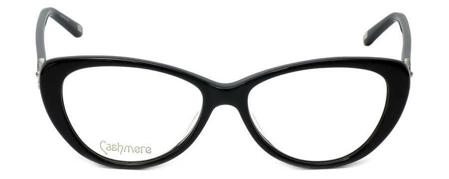 Silver Dollar Designer Eyeglasses Cashmere 456 in Caviar 53mm