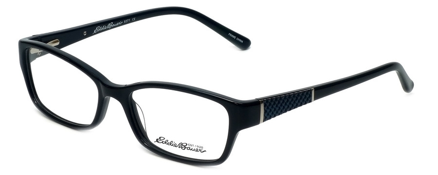 Eddie-Bauer Designer Eyeglasses EB8371 in Black 53mm