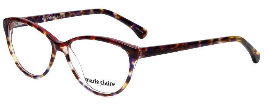 Marie Claire Designer Eyeglasses MC6201-TRE in Tortoise Red 53mm