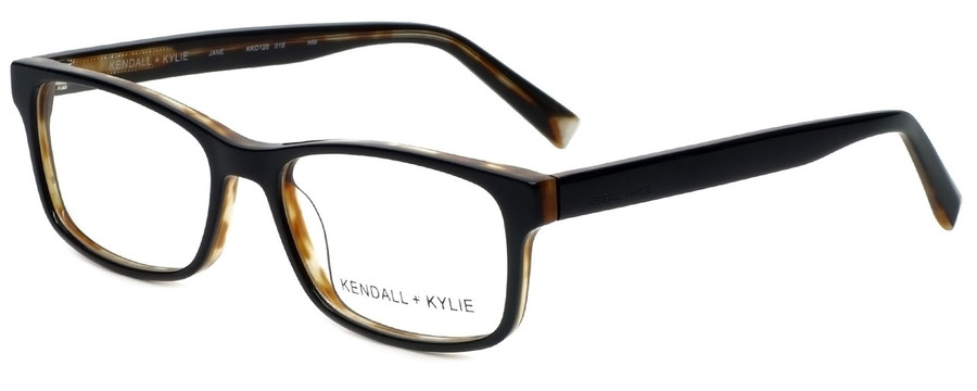 Kendall + Kylie Designer Eyeglasses JaneKKO120-019 in Black 53mm