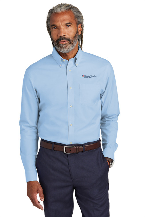 Brooks Brothers Men's Wrinkle-Free Stretch Pinpoint Shirt