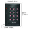 356-3012 Standalone Access Control Keypad/Reader dimensions