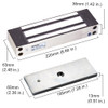1200lbs Single Door Magnetic Lock with Waterproof and Signal Output - 356-1200-OTD dimensions