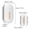 Wireless Alarm Contact for Windows & Doors - 357-1004 dimensions