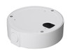CCTV Camera Junction Box 5 3/8" Diameter x 2" Deep - 058-255WH