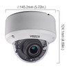 3MP MOTORIZED VF PROOF EXIR DOME CAMERA - 063-TVID3040MZVF dimensions