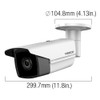 8MP NETWORK IP 4K BULLET CAMERA - 063-IP4KB8050 dimensions