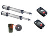 BFT Kustos Ultra BT UL A40 KR935317 00005 Dual Swing Gate Opener kit with Photo Eye and 2 Mitto Remotes - BFT-SWKIT2
