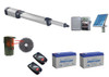 BFT Kustos Ultra BT UL A40 KERCR93524501F Swing Gate Opener kit with Solar Kit, Photo Eye, 2 Mitto Remotes and 2 Batteries - BFT-SWKIT5