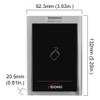 ACCESS CONTROL BLACK WITH CLEAR BORDER CARD READER - 356-3102 dimensions