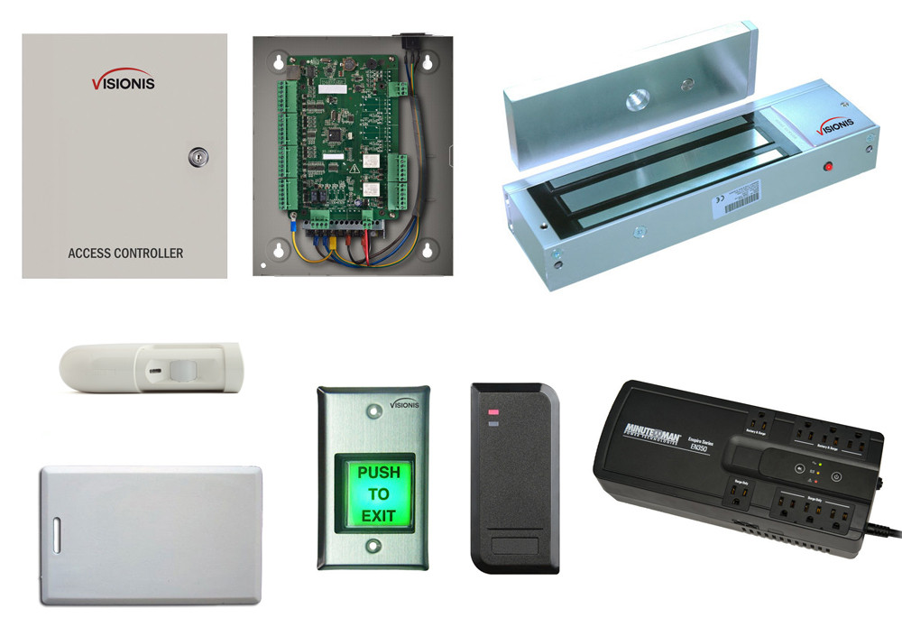 Laundromat Lock Kit System with Battery BackUp 1200 lbs