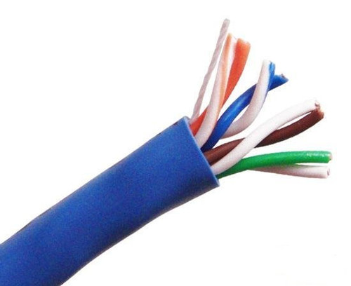CAT5E 350MHz Bulk Cable 24AWG Solid Copper 4 PR UTP PVC CM 1000' - 310-930