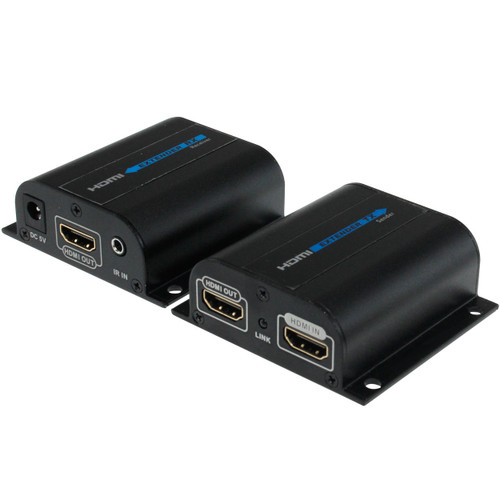 HDMI Extender Cat5E Cat6 Cable Built-in IR 60M 197' 1080P Pass Thru - PD35401