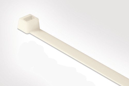 6" 18lb. Clear Nylon Cable Tie 100/Pack - 400-806CL