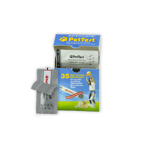 PetTest Foil Wrapped Strip Box (NEW Easy Open Packaging) - 35 count
