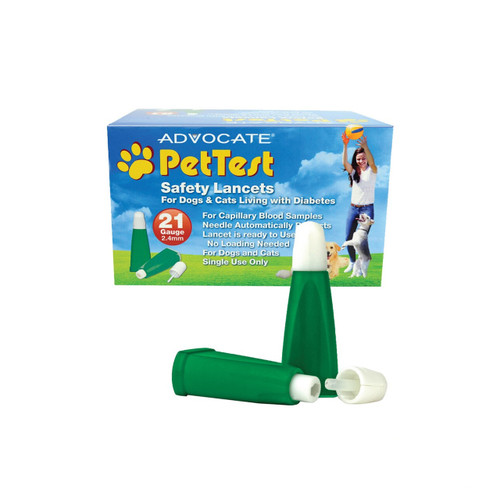 VIEW PRODUCTS
79 of 85
Advocate PetTest Safety Lancets - 21G x 2.4mm (100/box)