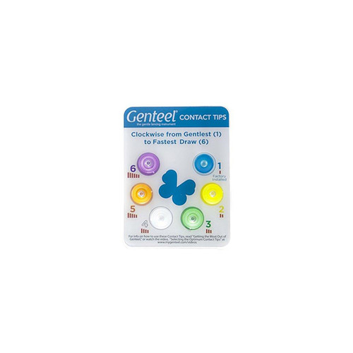 PetTest Genteel Replacement Contact Tips (6 Pack)