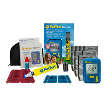 PetTest PetLink+ Painless Glucose Monitoring System - INCLUDES 50 TEST STRIPS (850033879292)