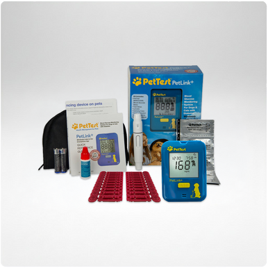 PetTest PetLink+ Meter Kit - INCLUDES 25 TEST STRIPS (850033879216-DD)