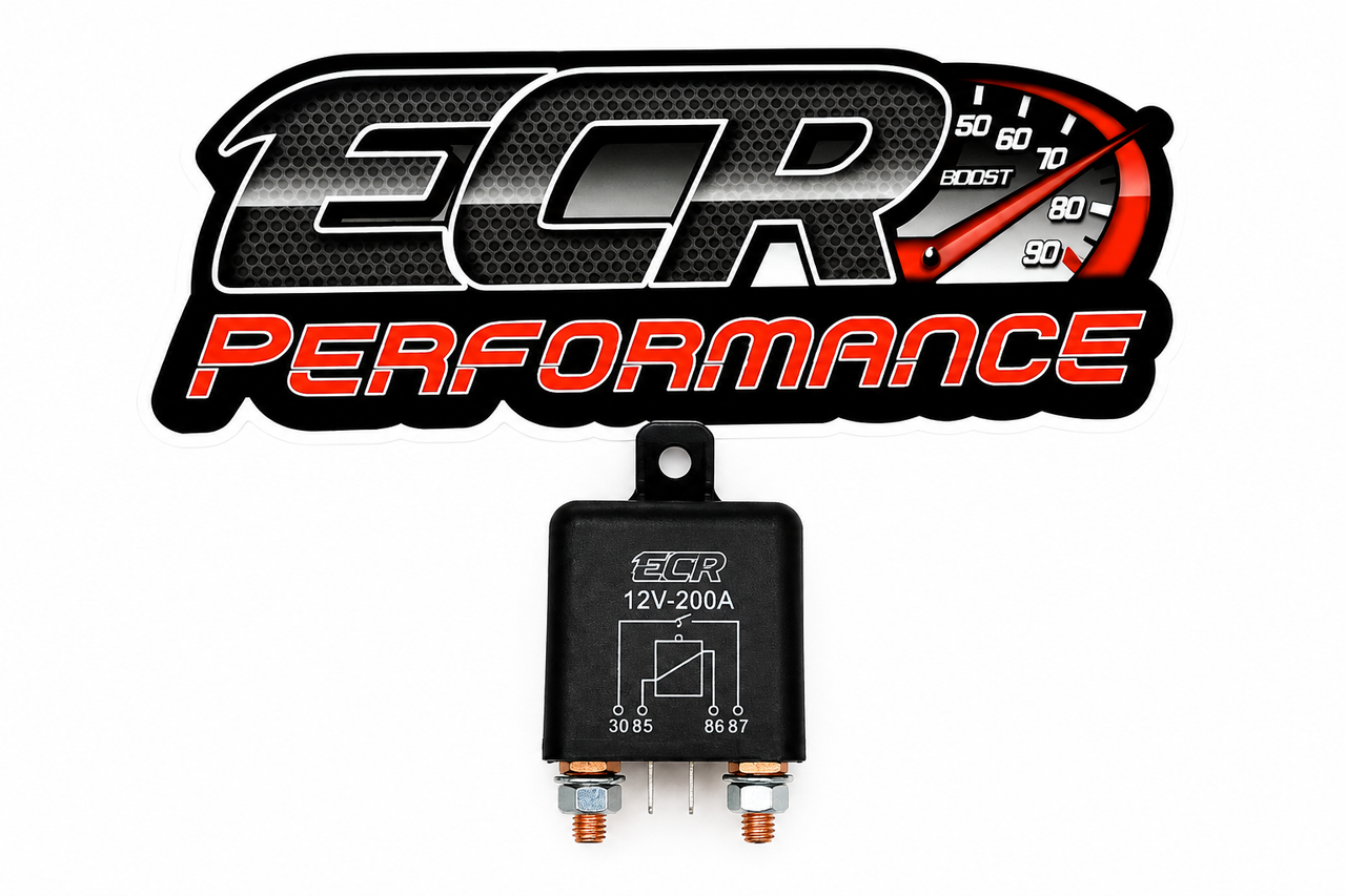 ECR Performance 200 AMP Relay with LED Indicator