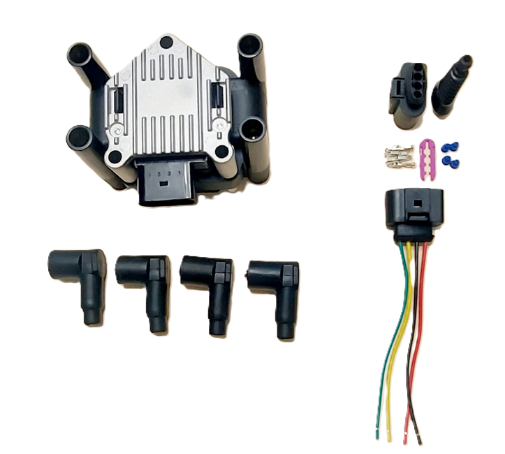 ECR Performance Smart Coil Pack 4 /8 Cylinder  Wasted Spark Coil Kit (Batch)
