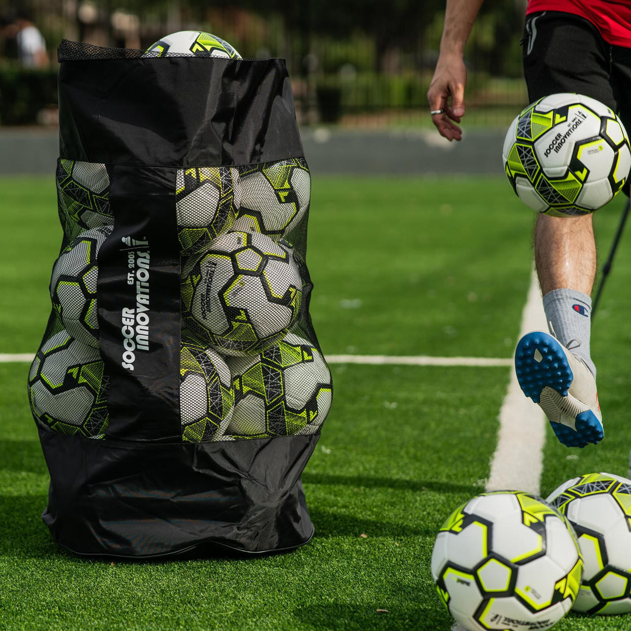 Soccer Ball Mesh Bag  Soccer Equipment Balls & Bag