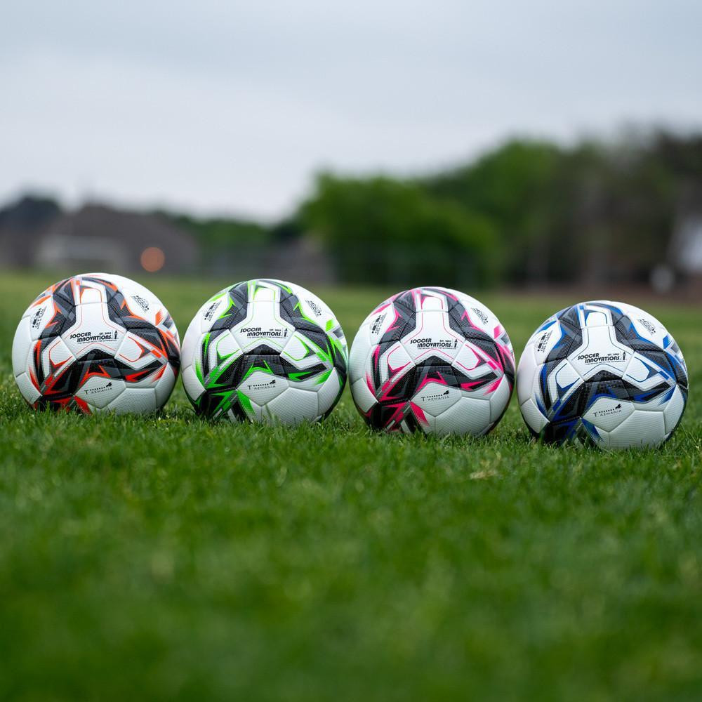 NFHS Approved Red Tazmania Thermo Match Soccer Ball | Soccer