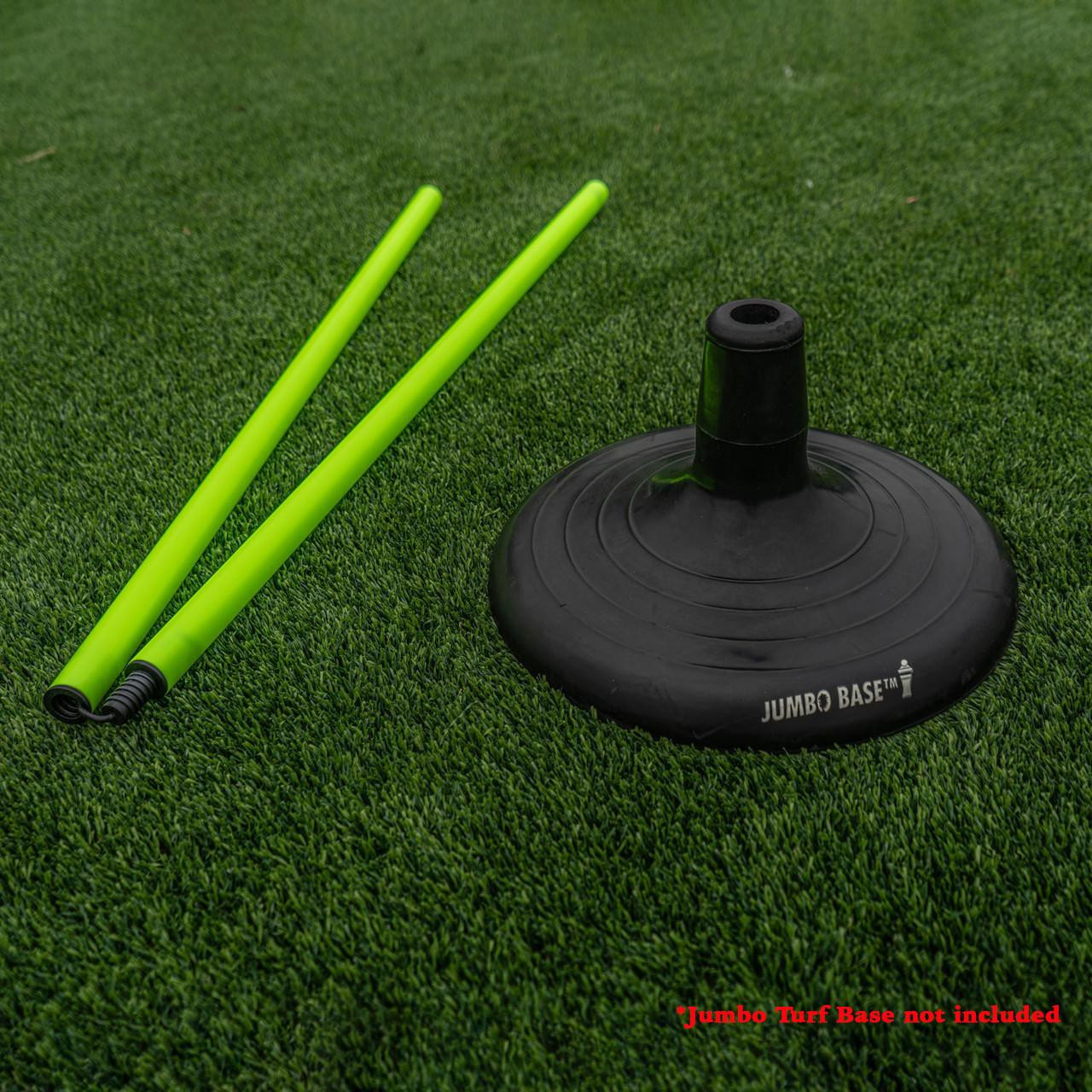 3-in-1 Pro Training Speed & Agility Pole for Grass & Turf - Soccer