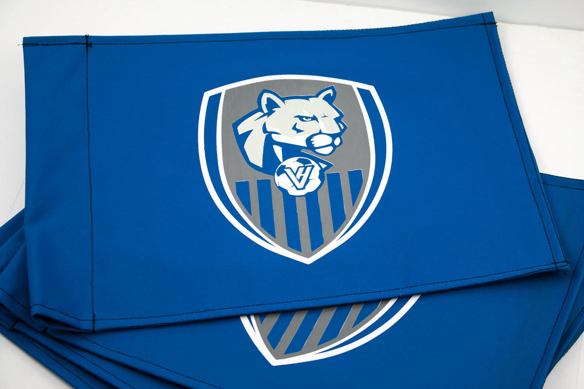 thumbnail image 2 of Set Of 4 Soccer Corner Flags With Poles - Bright Durable Flags For Field Training, Agility Drills & Matches 2 of 10
