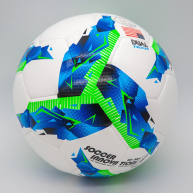 Blue and green DualTech Speed Ball