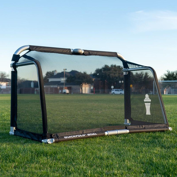 5x3 Black QuickFold Soccer Goal