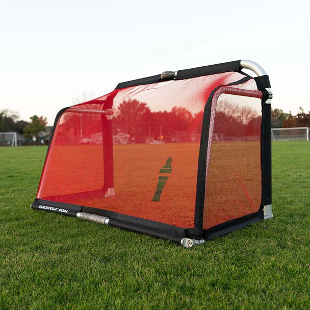 5x3 RED QuickFold® Aluminum portable soccer goal