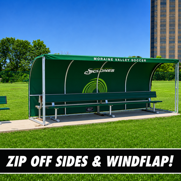 soccer dugout sports dugout