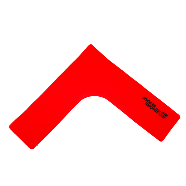 Soccer Innovations Flat Corner Marker | Red flat corner markers