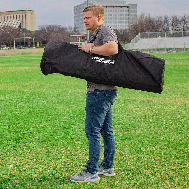Soccer Wall Mannequin Bag with Velcro Inside Pockets