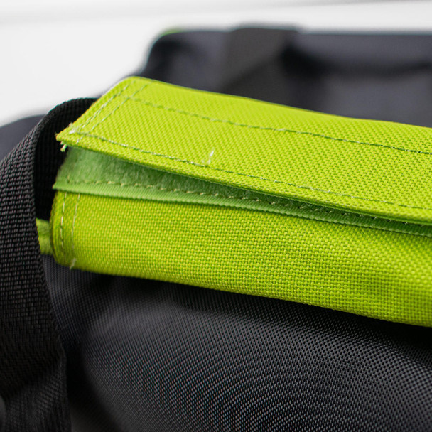 Carry Bag Neon Green Velcro Pad