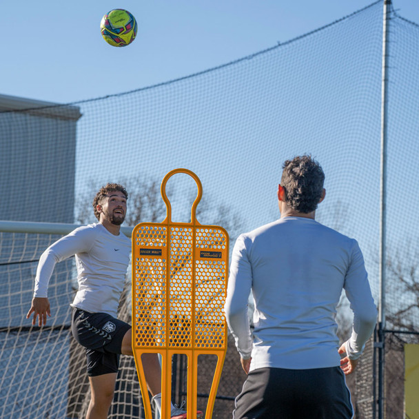 yellow training mannequin for soccer
