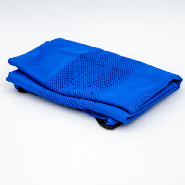 Blue soccer bib
