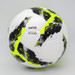 Neon yellow and black DualTech Speed soccer ball